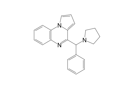 4-[.alpha.-(1-Pyrrolidinyl)benzyl]pyrrolo[1,2-a]quinoxaline