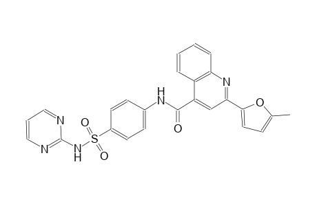 2-(5-methyl-2-furyl)-N-{4-[(2-pyrimidinylamino)sulfonyl]phenyl}-4-quinolinecarboxamide