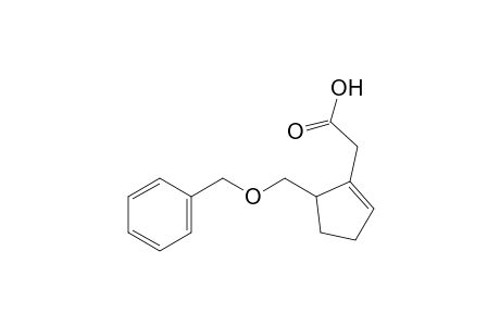 2-[(Hydroxycarbonyl)methyl]-3-[(benzyloxy)methyl]-1-cyclopentene