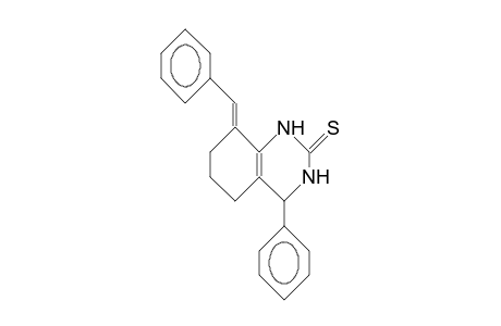 8-Benzylidene-4-phenyl-3,4,5,6,7,8-hexahydro-2(1H)-quinazolinethione