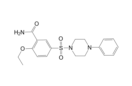 2-Ethoxy-5-[(4-phenyl-1-piperazinyl)sulfonyl]benzamide