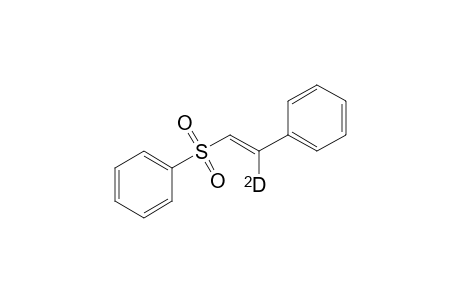 E-2-Deuterio-2-phenyl-1-(phenylsulfonyl)ethene