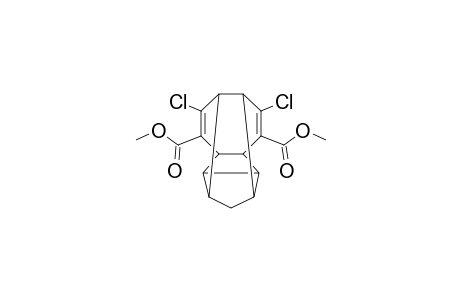 dimethyl 3,6-dichloropentacyclo[6.5.0.0(4,12).0(5,10).0(9,13)]trideca-2,6-diene-2,7-dicarboxylate