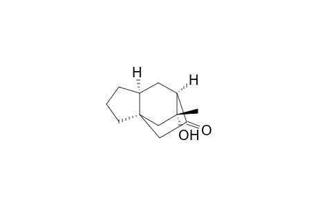 (1S*,5S*,7R*,11R*)-11-Hydroxy-11-methyltricyclo[5.2.2.0(1,5)]undecan-8-one