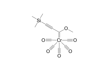 Chromium, pentacarbonyl[1-methoxy-3-(trimethylsilyl)-2-propynylidene]-, (OC-6-21)-