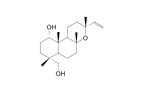 1.alpha.,18-Dihydroxymanoyl oxide