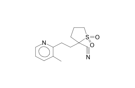 2-CYANO-2-[2'-(3-METHYLPYRID-2-YL)ETHYL]TETRAHYDROTHIOPHENE-1,1-DIOXIDE