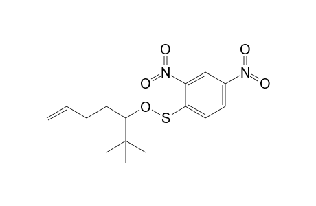 2,2-Dimethylhept-6-en-3-yl 2,4-Dinitrobenzenesulfenate