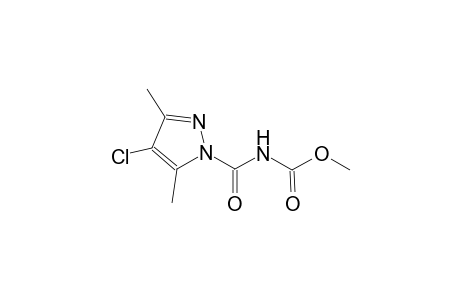 methyl (4-chloro-3,5-dimethyl-1H-pyrazol-1-yl)carbonylcarbamate