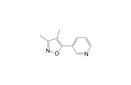 Pyridine, 3-(3,4-dimethyl-5-isoxazolyl)-