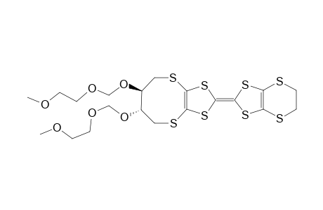 (6R,7R)-2-(5,6-dihydro-[1,3]dithiolo[4,5-b][1,4]dithiin-2-ylidene)-6,7-bis(2-methoxyethoxymethoxy)-5,6,7,8-tetrahydro-[1,3]dithiolo[4,5-b][1,4]dithiocine