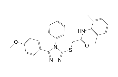 N-(2,6-dimethylphenyl)-2-{[5-(4-methoxyphenyl)-4-phenyl-4H-1,2,4-triazol-3-yl]sulfanyl}acetamide