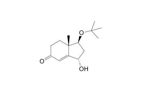 7-tert-Butoxy-9-hydroxy-6-methylbicyclo[4.3.0]non-1-en-3-one isomer
