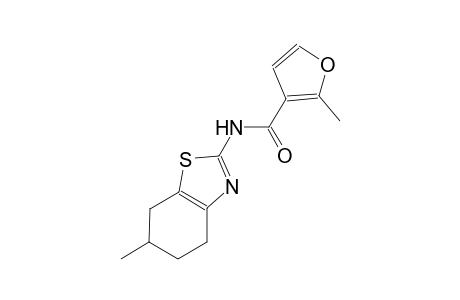 2-methyl-N-(6-methyl-4,5,6,7-tetrahydro-1,3-benzothiazol-2-yl)-3-furamide