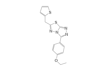 3-(4-ethoxyphenyl)-6-(2-thienylmethyl)[1,2,4]triazolo[3,4-b][1,3,4]thiadiazole