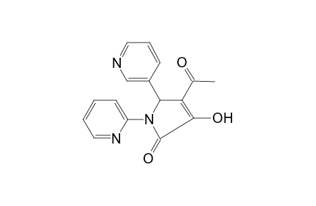 4-Acetyl-3-hydroxy-1-(2-pyridinyl)-5-(3-pyridinyl)-1,5-dihydro-2H-pyrrol-2-one