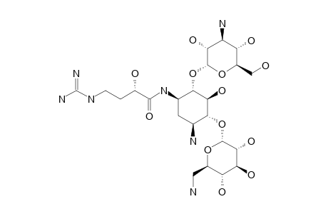 1-N-(4-GUANIDINO-2-HYDROXYBUTYRYL)-KANAMYCIN-A