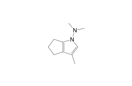 1-(Dimethylamino)-1,4,5,6-tetrahydro-3-methylcyclopenta[b]pyrrole