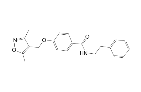 benzamide, 4-[(3,5-dimethyl-4-isoxazolyl)methoxy]-N-(2-phenylethyl)-