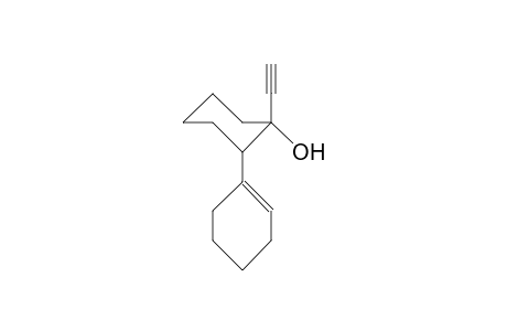 Cyclohexanol, 2-(1-cyclohexen-1-yl)-1-ethynyl-, (.+-.)-