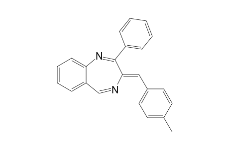 3-(4-Methylbenzylidene)-2-phenyl-3H-1,4-benzodiazepine