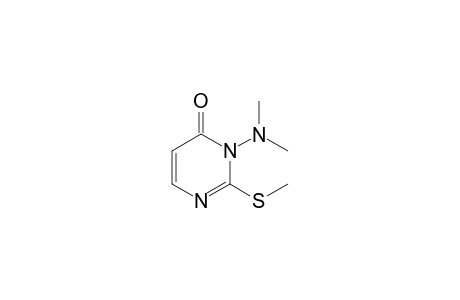 3-Dimethylamino-2-methylsulfanylpyrimidin-4(3H)-one