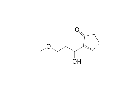2-[1'-Hydroxy-3'-methoxypropyl]-cyclopent-2-en-1-one