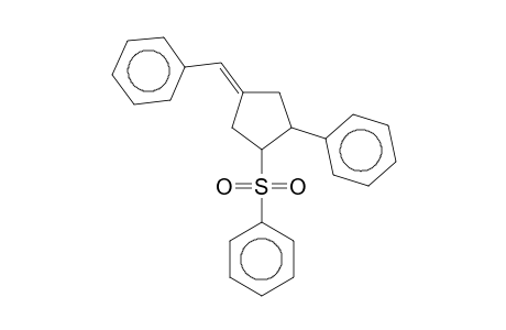 Sulfone, phenyl 4-benzylidene-2-phenylcyclopentyl-