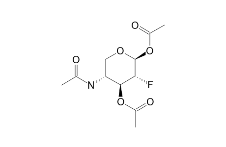 4-ACETAMIDO-1,3-DI-O-ACETYL-2,4-DIDEOXY-2-FLUORO-D-XYLOPYRANOSIDE;BETA-ANOMER