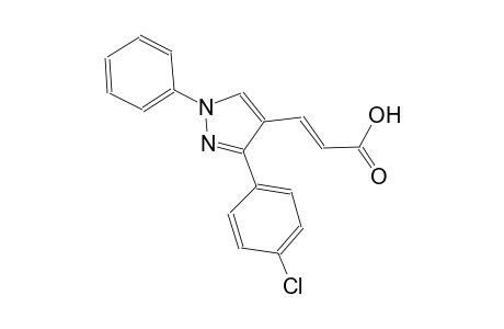 2-propenoic acid, 3-[3-(4-chlorophenyl)-1-phenyl-1H-pyrazol-4-yl]-, (2E)-