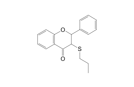2-Phenyl-3-(propylsulfanyl)-2,3-dihydro-4H-chromen-4-one