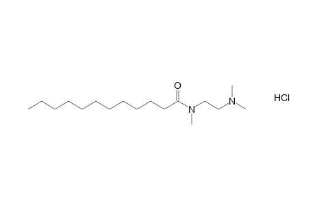 N-[2-(dimethylamino)ethyl]-N-methyldodecanamide, monohydrochloride