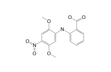 N-[2,5-Dimethoxy-4-nitrophenyl]anthranilic acid