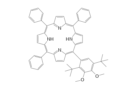 5-[ 3',4'-Dimethoxyphenyl-2',5'-bis(t-butyl)]-10,15,20-triphenylporphyrin