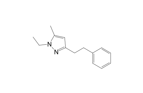 1-Ethyl-5-methyl-3-(2-phenylethyl)pyrazole