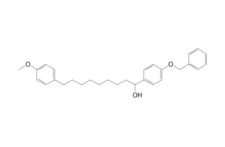 1-(4-Benzyloxyphenyl)-9-(4-methoxyphenyl)nonan-1-ol
