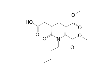 2-[1-Butyl-1,2,3,4-tetrahydro-5,6-bis(methoxycarbonyl)-2-oxopyridin-3-yl]acetic Acid