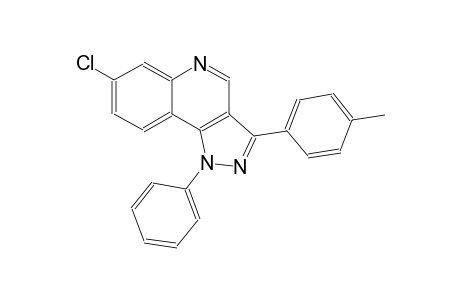 7-chloro-3-(4-methylphenyl)-1-phenyl-1H-pyrazolo[4,3-c]quinoline