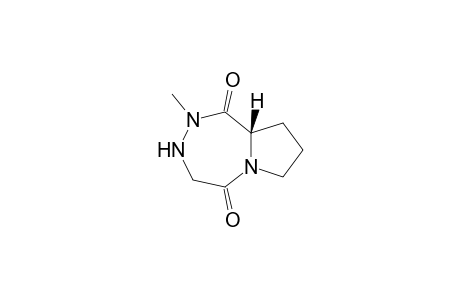 (9aS)-2-Methyl-2,3,4,5,7,8,9,9a-octahydro-1H-pyrrolo[2,1-d][1,2,5]triazepine-1,5-dione