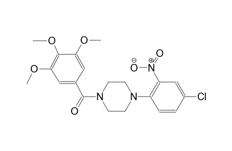 [4-(4-chloranyl-2-nitro-phenyl)piperazin-1-yl]-(3,4,5-trimethoxyphenyl)methanone