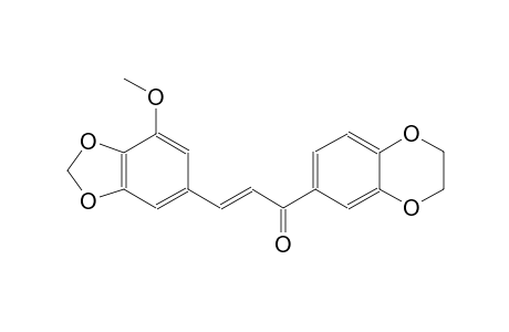 2-propen-1-one, 1-(2,3-dihydro-1,4-benzodioxin-6-yl)-3-(7-methoxy-1,3-benzodioxol-5-yl)-, (2E)-