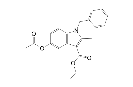 ethyl 5-(acetyloxy)-1-benzyl-2-methyl-1H-indole-3-carboxylate