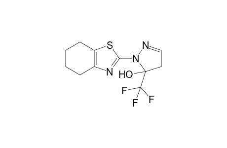 2-(4,5,6,7-tetrahydro-1,3-benzothiazol-2-yl)-3-(trifluoromethyl)-2-pyrazolin-3-ol