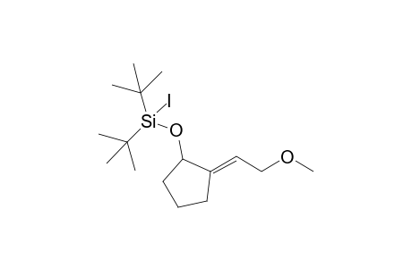 (E)-1-Di-tert-butyliodosilyloxy-2-(methoxyethylidene)cyclopentane