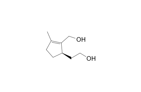 2-(3-Methyl-2-methylol-cyclopent-2-en-1-yl)ethanol