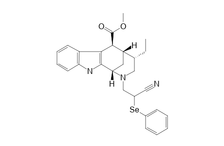 METHYL-2-[2-CYANO-2-(PHENYLSELENO)-ETHYL]-4-ALPHA-ETHYL-1,2,3,4,5,6-HEXAHYDRO-1,5-METHANOAZOCINO-[3,4-B]]-INDOLE-6-BETA-CARBOXYLATE