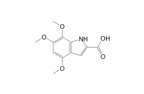 4,6,7-trimethoxy-1H-indole-2-carboxylic acid