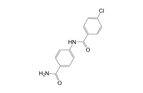 N-[4-(aminocarbonyl)phenyl]-4-chlorobenzamide