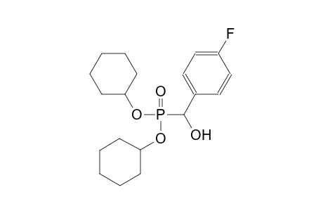 dicyclohexyl (4-fluorophenyl)(hydroxy)methylphosphonate