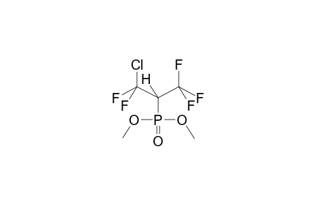 O,O-DIMETHYL(ALPHA-HYDRO-BETA-CHLOROPENTAFLUOROISOPROPYL)PHOSPHONATE